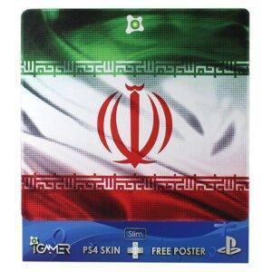 68467081984 برچسب اسکین برای PS4 مدل اسلیم طرح The Iran