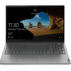 agswgd لپ تاپ لنوو 15.6 اینچی مدل ThinkBook 15 پردازنده Core i7 1165G7 رم 8GB حافظه 256GB SSD گرافیک 2GB MX450 FHD