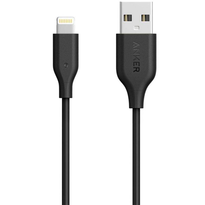 Meghdaditdotcom 2 1 کابل تبدیل USB به لایتنینگ انکر مدل PowerLine III A8813 طول 1.8 متر