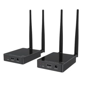 انتقال بی سیم HDMI تا 100 متر+ریموت برند فرانت مدل FN-V260