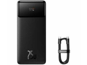 پاوربانک 20000 بیسوس مدل Baseus Bipow PPBD020301 توان 25 وات با کابل