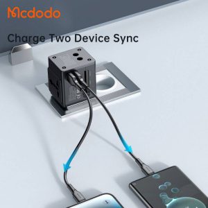  شارژر دیواری و مبدل برق مک دودو Mcdodo CP-4120 توان 10 وات