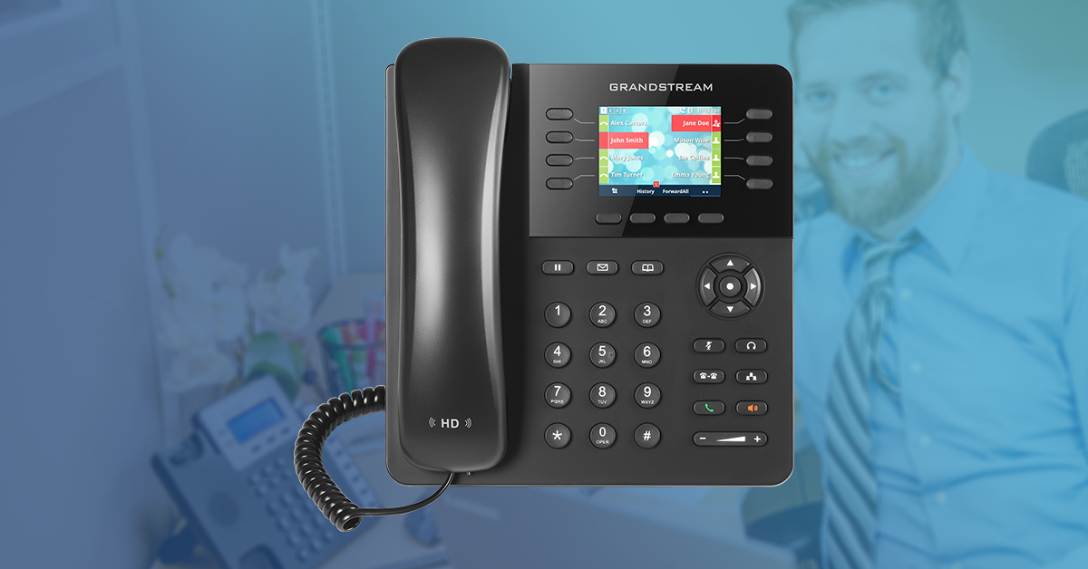 تلفن تحت شبکه گرنداستریم مدل GXP2135