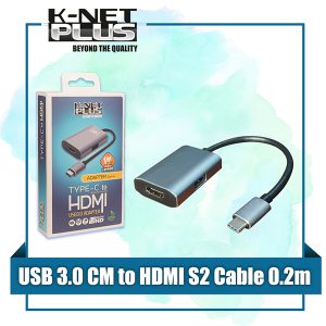 تبدیل تایپ سی به HDMI و USB3.0 با رزولوشن 4K کی نت پلاس مدل KP-COCMS202