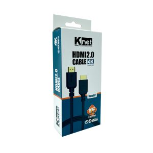کابل 2.0 HDMI کی نت 4K مدل K-CH200030 طول 3 متر