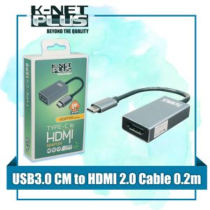 تبدیل تایپ سی به HDMI با رزولوشن 4K کی نت پلاس مدل KP-COCM2HD02