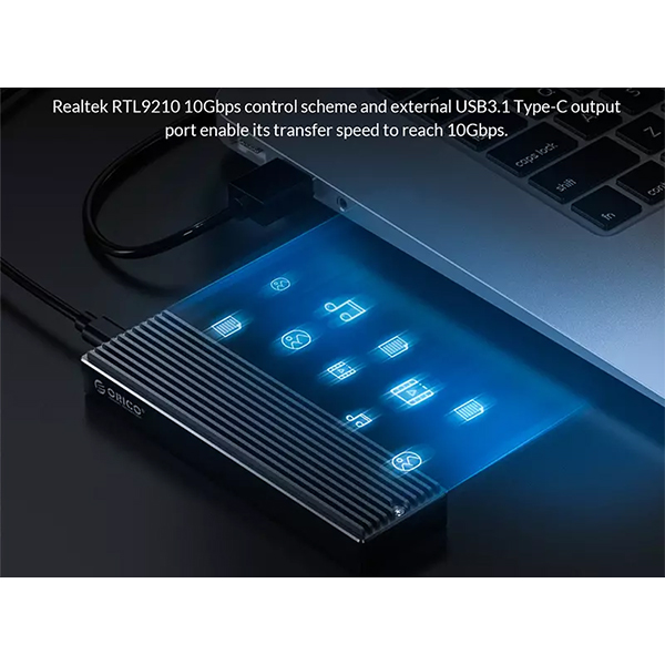 باکس هارد درایو نسل دو M2.0 NVMe اوریکو مدل M2PV-C3