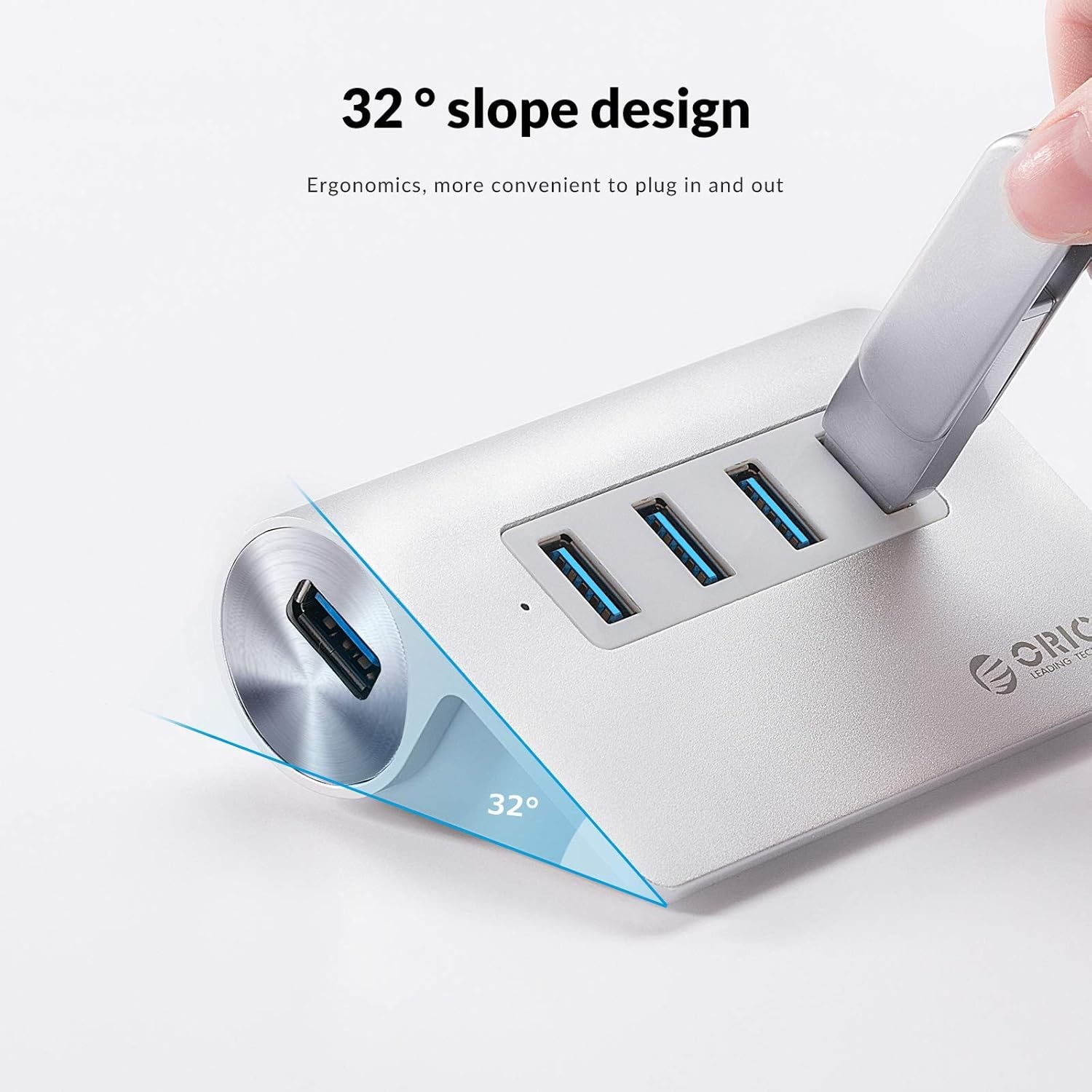 هاب USB 3.0 هفت پورت اوریکو مدل M3H7-V1