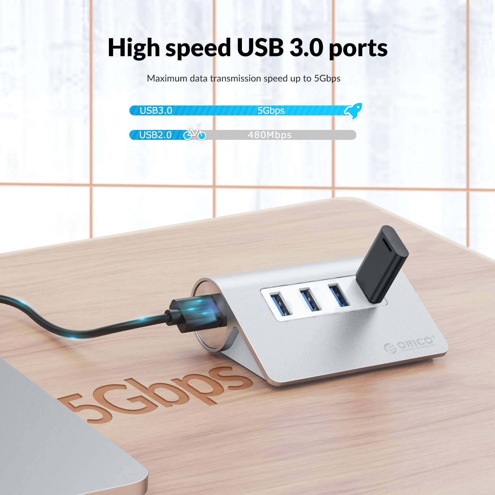 هاب چهار پورت اوریکو مدل M3H4-V1