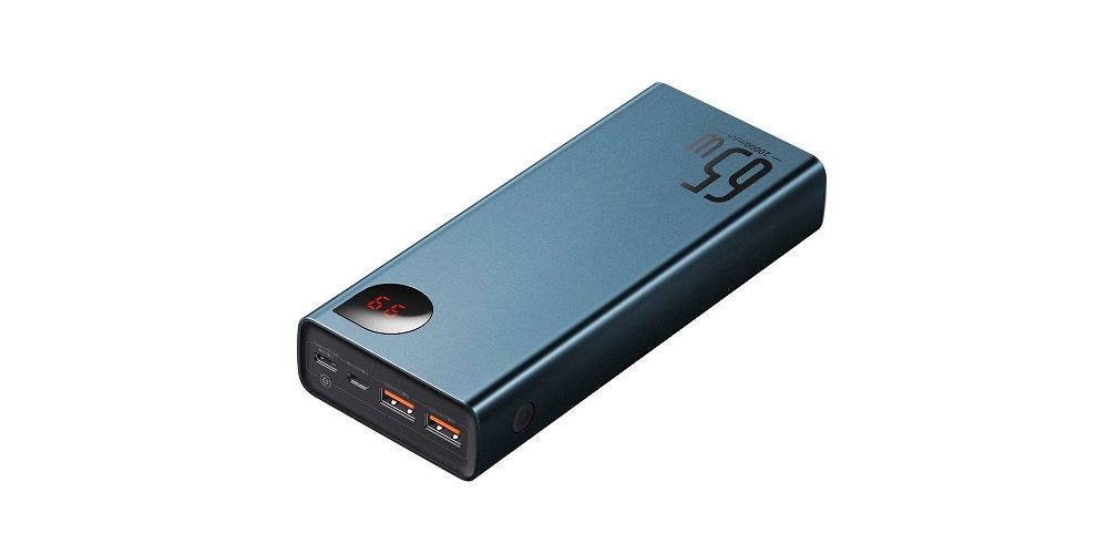 پاوربانک 65 وات 20000 میلی آمپر باسئوس مدل PPIMDA-D03