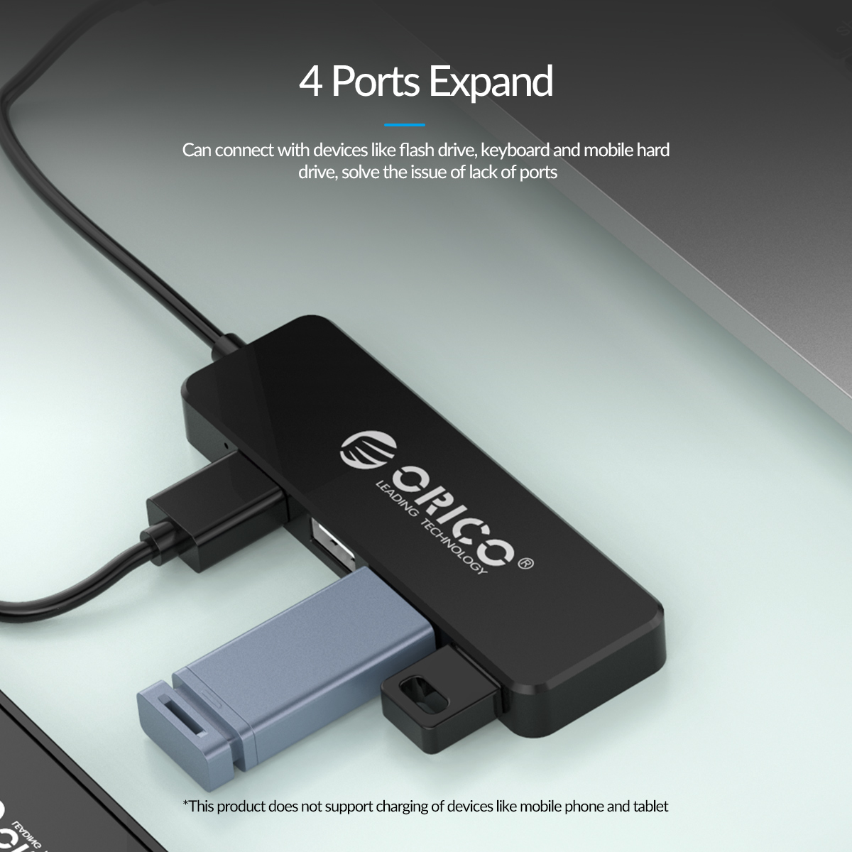 هاب 4 پورت USB2.0 اوریکو مدل FL02