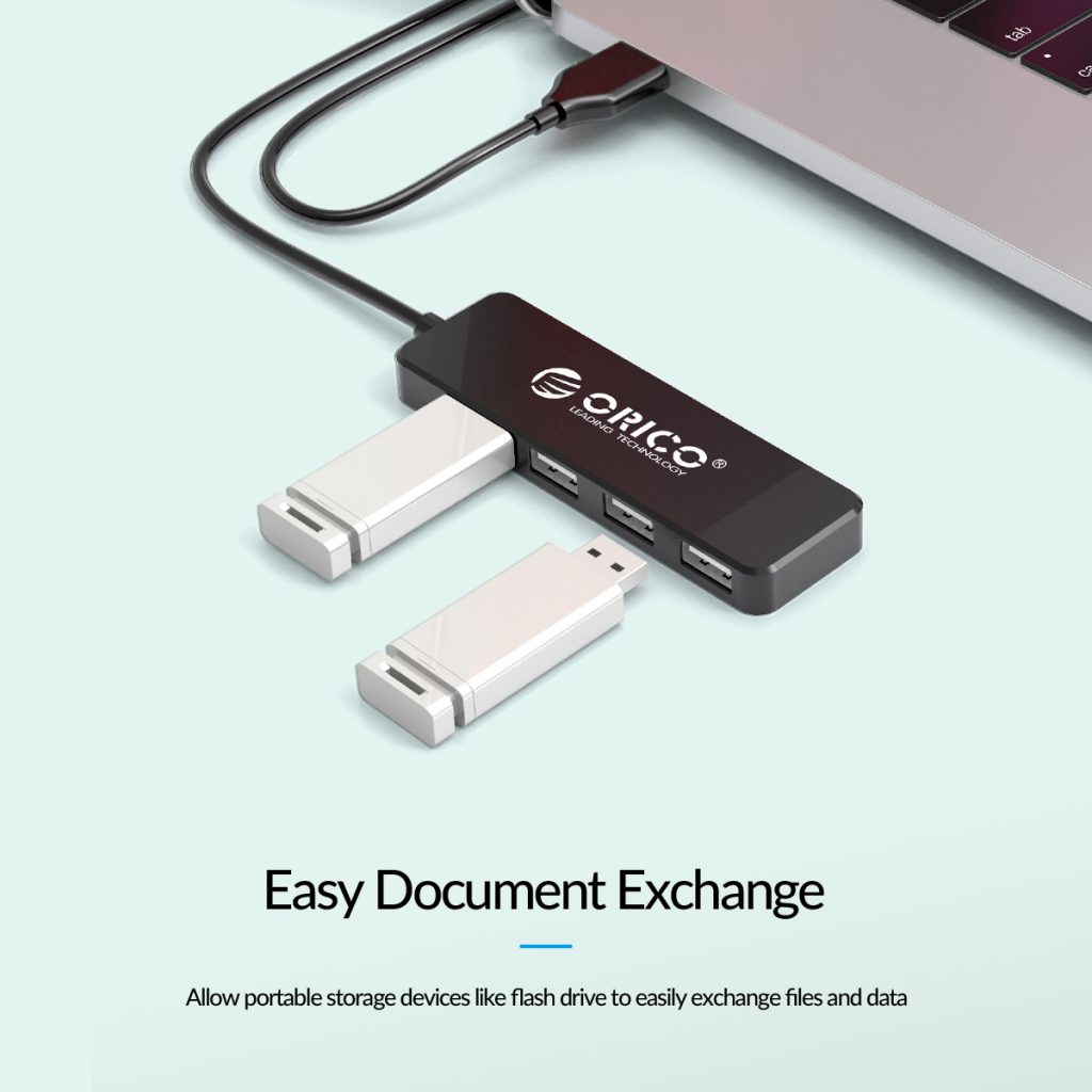هاب 4 پورت USB2.0 اوریکو مدل FL02