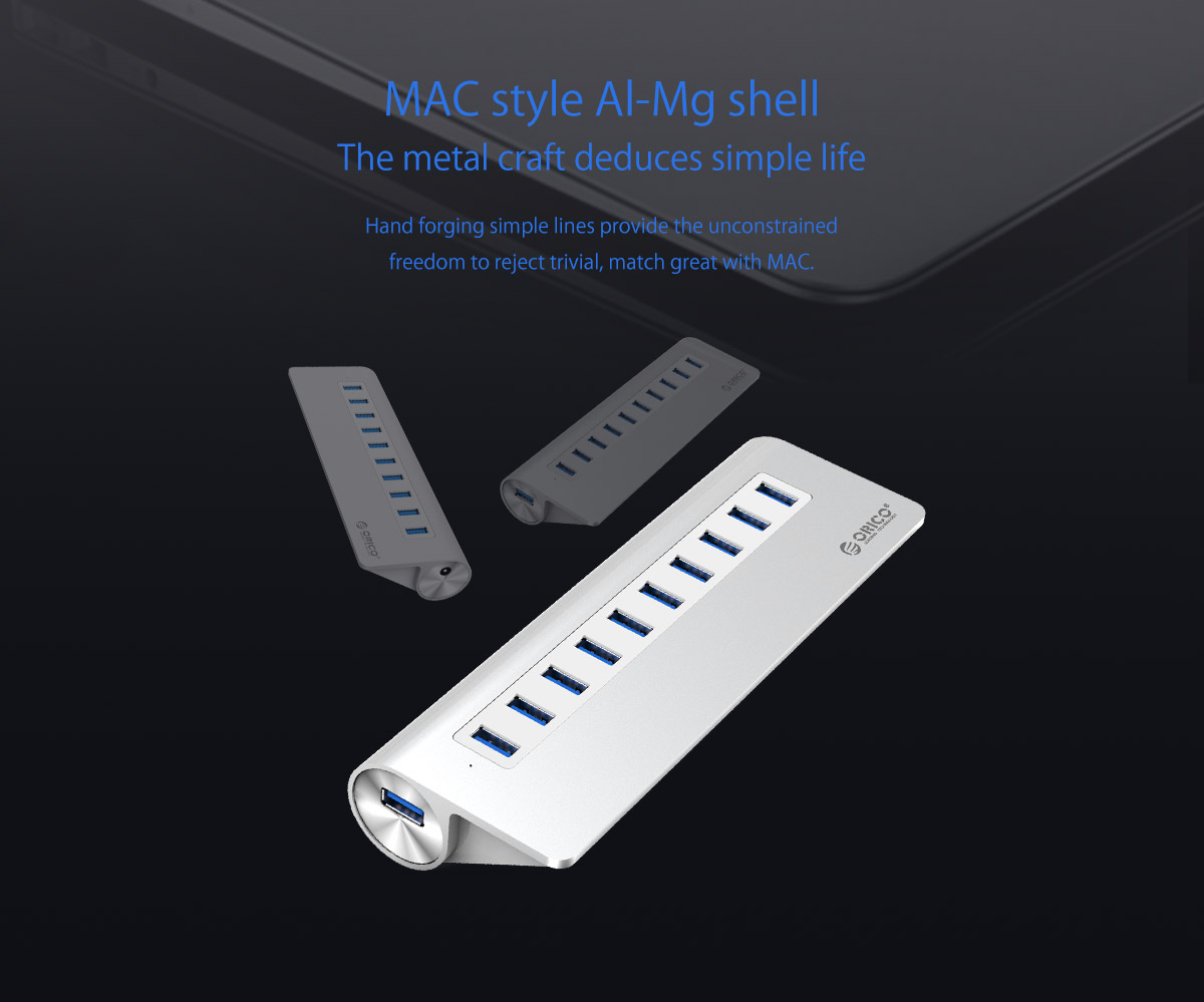 هاب USB 3.0 ده پورت اوریکو مدل M3H10-V1