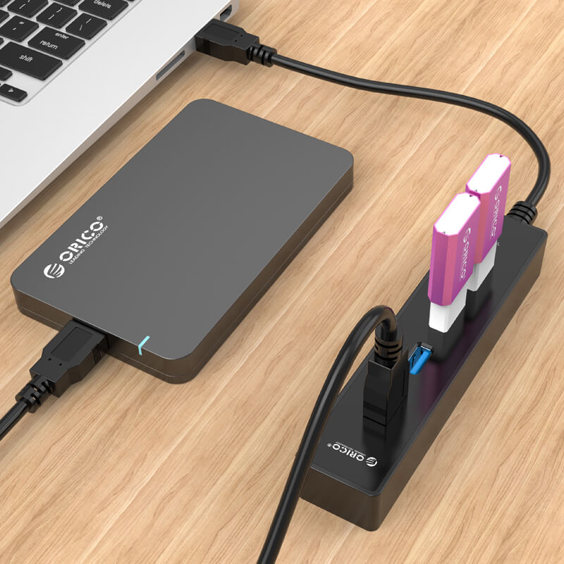 هاب USB 3.0 چهار پورت اوریکو مدل W8PH4-U3