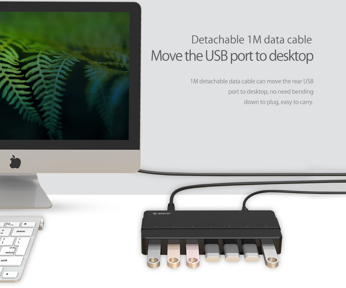 هاب 7 پورت USB 3.0 اوریکو مدل H7928-U3-V1