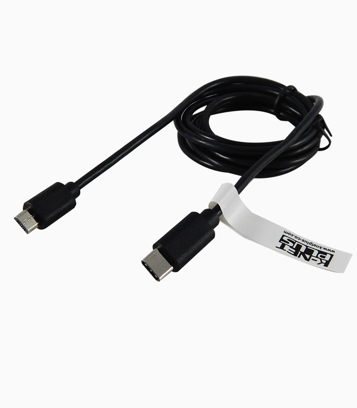 کابل تبدیل USB-C به micro USB کی نت پلاس 1.2 متر مدل KP-CUCMBM12
