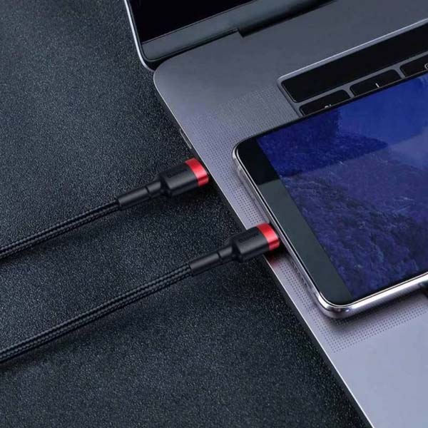 کابل شارژ Type-C به Type-C بیسوس مدل CATKLF-G91 طول 1 متر