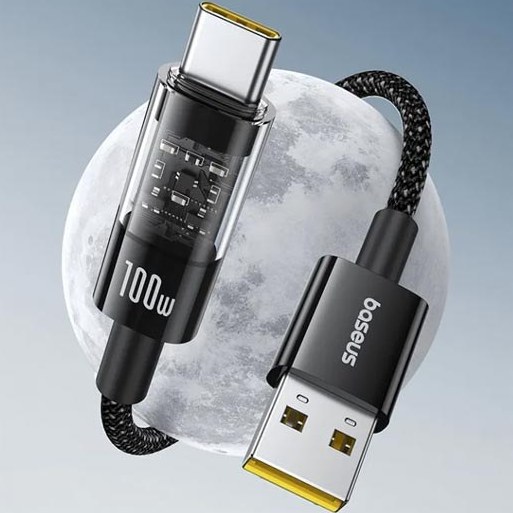کابل Type-C به Type-C باسئوس مدل P10373000111-00 طول 1 متر