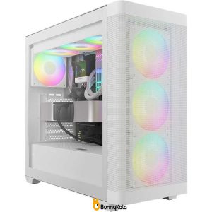 کیس کامپیوتر گیم دیاس Athena M3 ARGB Mid Tower سفید